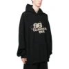 Sweats à capuche « Black » coupe large avec BB Icon dessinée à la main 620973TNVQ11059
