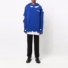 Sweats à capuche « Blue » de la collection Political Campaign Destroyed 662718T32124691