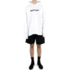 Sweats à capuche « Blurred Logo Distress » « Blanc » 661711TKVD69040