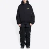 Sweats à capuche bomber rembourré Balenciaga x Les Simpson « Noir » 657115TLVG71000