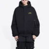 Sweats à capuche bomber rembourré Balenciaga x Les Simpson « Noir » 657115TLVG71000
