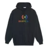 Sweats à capuche brodés noirs 570798TEV501000