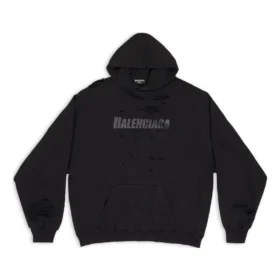 Sweats à capuche Caps Destroyed « Black » 659403TKVB61781