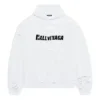 Sweats à capuche Caps Destroyed « Blanc » 659403TKVB69040