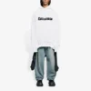 Sweats à capuche Caps Destroyed « Blanc » 659403TKVB69040