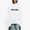 Sweats à capuche Caps Destroyed « Blanc » 659403TKVB69040
