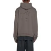 Sweats à capuche Caps Destroyed « Tan » 659403TKVB67185