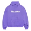 Sweats à capuche Caps Destroyed « Violet » 659403TKVB63078