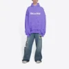 Sweats à capuche Caps Destroyed « Violet » 659403TKVB63078
