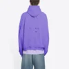 Sweats à capuche Caps Destroyed « Violet » 659403TKVB63078
