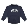 Sweats à capuche Cities New York coupe ample « Navy White » 675003TLVM33967