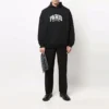 Sweats à capuche Cities Paris coupe ample « Noir Blanc » 674986TLVL81070