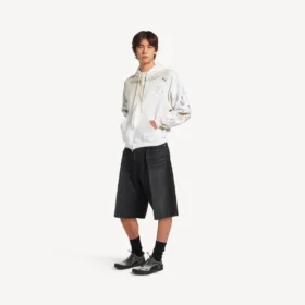 Sweats à capuche classiques pour homme, blanc, avec fermeture éclair