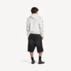 Sweats à capuche classiques pour homme, blanc, avec fermeture éclair