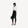Sweats à capuche cocoon Techwear pour femme, blanc Sweats à capuche cocoon Techwear pour femme, blanc