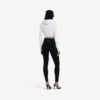 Sweats à capuche cocoon Techwear pour femme, blanc Sweats à capuche cocoon Techwear pour femme, blanc