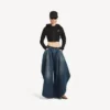 Sweats à capuche cocoon Techwear pour femme, noir Sweats à capuche cocoon Techwear pour femme, noir