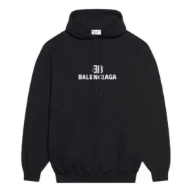 Sweats à capuche à cordon de serrage en polaire Bb Pixel, manches longues, noir 578135TKVI81070