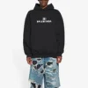 Sweats à capuche à cordon de serrage en polaire Bb Pixel, manches longues, noir 578135TKVI81070