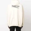 Sweats à capuche coupe ample « Political Campaign » « White » 620973TKVI98962