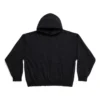 Sweats à capuche coupe moyenne « Black Faded » 742603TOVF39034