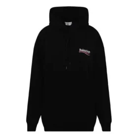 Sweats à capuche coupe moyenne « Black » pour Political Campaign 578135TKVI91070 Sweats à capuche coupe moyenne « Black » pour Political Campaign 578135TKVI91070