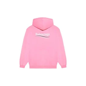 Sweats à capuche coupe moyenne « Political Campaign » « Rose » 600583TJVD45713