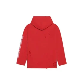 Sweats à capuche courts Maison Balenciaga « Cardi Red » 670946-TLVJ3-6441