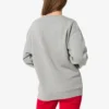 Sweats à capuche Crown avec logo alphabétique uni, gris 578132TGV681300