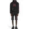 Sweats à capuche Crypto coupe moyenne « Black Faded » 742603TOVN71055