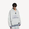 Sweats à capuche de football 3b pour homme, gris/blanc Sweats à capuche de football 3b pour homme, gris/blanc