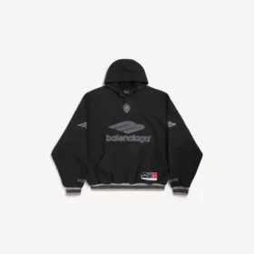 Sweats à capuche de football 3b pour homme, noir/anthracite