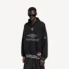 Sweats à capuche de football 3b pour homme, noir/anthracite Sweats à capuche de football 3b pour homme, noir/anthracite