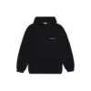 Sweats à capuche de sport en polaire noir 641529TJVE51000