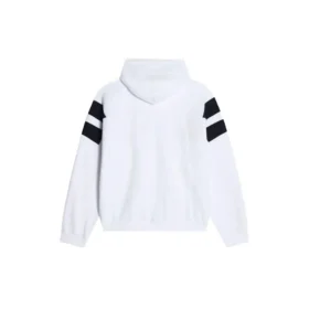 Sweats à capuche de survêtement zippés Sporty B « Blanc Noir Rouge » 675330TLVA39028 Sweats à capuche de survêtement zippés Sporty B « Blanc Noir Rouge » 675330TLVA39028