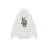 Sweats à capuche Drip Peace, coupe large « White » 651799TKVA2863932