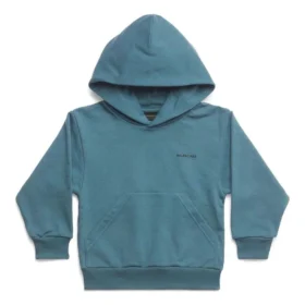 Sweats à capuche en coton avec logo imprimé « Blue » 682019TOVK64005