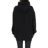Sweats à capuche en coton avec logo SS21, noir 578135TJV851070
