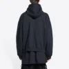 Sweats à capuche en coton Balenciaga x THE SIMPSONS, coupe ample « Black » 674986TLVG81000