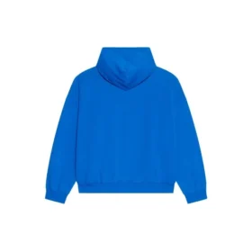 Sweats à capuche en coton Balenciaga x THE SIMPSONS, coupe ample « Bleu » 674986TLVG84210