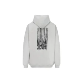 Sweats à capuche en coton Barcode « Gris » 651799TKVE68174