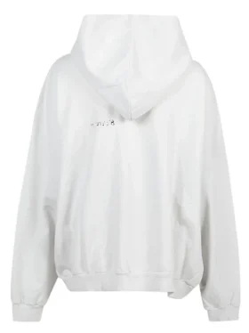 Sweats à capuche en coton BB Corp « White » 713677TOVP19081
