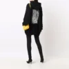 Sweats à capuche en coton « Black » avec code-barres 651799TKVE61070