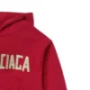 Sweats à capuche en coton Tape Type « Rouge » 682019TOVB36400
