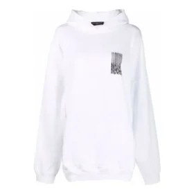 Sweats à capuche en coton « White » 651799TKVE69040