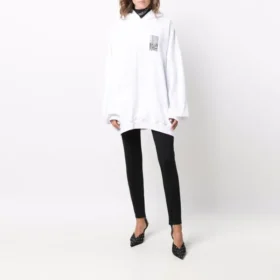 Sweats à capuche en coton « White » 651799TKVE69040