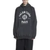 Sweats à capuche Est. 1917 avec logo universitaire imprimé « Washed Black » 697879TMV991000