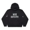 Sweats à capuche générés par IA « Black White » 767877TQVF99034