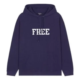 Sweats à capuche gratuits « Navy » 600583TKVD43967