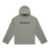 Sweats à capuche « Grey » avec logo flou et effet vieilli 661711TKVD68174